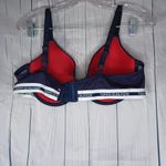 Tommy Hilfiger  Navy Blue Polka Dot Bra Photo 5