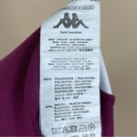 Kappa  222 Banda Auber Bodysuit Maroon Side Stripe Logo 80's Sporty Photo 10