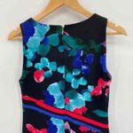 Donna Karen New York Dress Womens 6 Black Polyester abstract floral print Photo 2