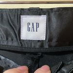 Gap Womens New  Black Satin Girlfriend Crop Mid Rise Pants Photo 1