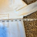 Talbots  Women's Size S Ombre Dip Dye Crew Neck Long Sleeve Sweatshirt Pullover Photo 4