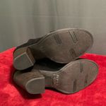 Fergalicious Z03-  by Fergie Open Toe Booties faux suede black size 10 Photo 7