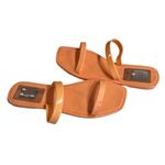 New Womens DV Dolce Vita Sunshine Jelly Orange Peach Sandals Slides Size 6 M Photo 1