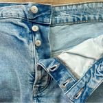 Old Navy  High Rise OG Straight Distressed Cuffed Button Fly Denim Shorts Size 24 Photo 6