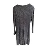 Vince Camuto Vince‎ Camuto Womens Dress Size 12 Long Sleeve Ruched Sparkle Party Cocktail Photo 5