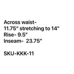 frame denim FRAME Le Crop Mini Boot Jeans Women's Faded Black Denim Size 27 Mid Rise Cropped Photo 7