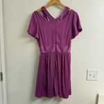 Anthropologie V-Neck Vibrant Mini Dress Size 10 BNWT Photo 2