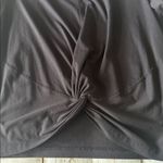 Athleta  Women’s Black Long sleeve tie/cinch  front shirt size M Photo 1