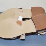 Nine West DROPLET GD Glossy White Flats 5.5 Photo 5