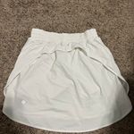 Lululemon  Hotty Hot White High-Rise Long Lined Performane/Athletic Skirt Size 2 Photo 3