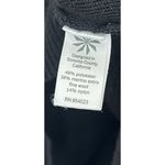 Athleta Merino Wool Blend Thermal Honeycomb Pullover Sweater Black Cozy Lounge Photo 8