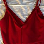 Amazon Red Spaghetti Strap Dress Photo 2