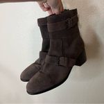 Pour La Victoire  Martine brown suede zipper ankle boots 10 Photo 1
