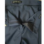 Lafayette 148 New York Light Wool Navy Blue Menswear Style Career Pants Size 6 Photo 4