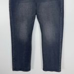 Ann Taylor  Mid Rise Tapered Jeans Women Size 18 Washed Black High Rise Casual Photo 6