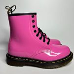 Dr. Martens Unisex 1460 Patent Leather 8 Eye Boot in Thrift Pink Photo 6