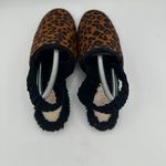 Schutz  Pompey Genuine Calf Hair Slingback Flat Leopard Print Women's 7.5B Photo 4