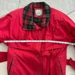 Fleet Street Vintage 90s Red Full-Length Insulated & Belted Winter Coat Sz 10 Photo 2