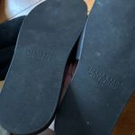 Jenni Kayne  black leather slide sandals 38 Photo 2