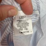 Brandy Melville John Galt women's one size small stripe dress blue white seersucker brandy mini Photo 8