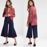 Free People Walking On A Dream Cut Out Choker Tunic Top Size XS Photo 6