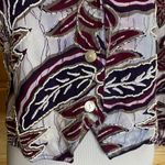 Faith Vintage Rayon Hawaiian Button Up Vest (Small) & Skirt (Medium) 2 PC Outfit Photo 2