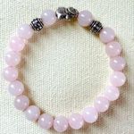 Elephant Stretchy Bracelet Pink Photo 0