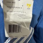 Villager by Liz Claiborne Petite Blue V Neck Sweater Knit Shirt Collar Combo M Size undefined Photo 2