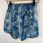 Lululemon Tracker Short Sz 4 Blue Sun Dazed Print Athletic 4” Inseam Photo 12
