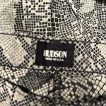 Hudson Jeans EUC Hudson Brown & Tan Snake Skin Print Midrise Nico Super Skinny Jeans size 26 Photo 3