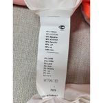 Must Haf Womens Jumpsuit Size M Orange White Striped Strapless Bow Front NEW Size M Photo 6