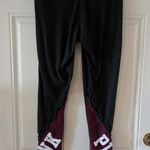 Victoria's Secret PINK Yoga Pants Womens Medium Black Lace LEGGINGS Y2K SHAPING Photo 1