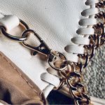 Sondra Roberts Squared White/Gold Crossbody Bag Photo 12