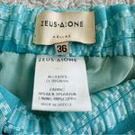 Zeus + Dione Silk Alcestes Palazzo Pants in Teal Blue Greece Size 36 (4 Photo 6