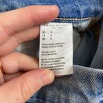 American Eagle  women's light wash curvy hi-rise shortie distressed ripped shorts Photo 7