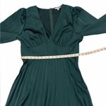 Baltic Born NWT  Louie Pleated Emerald Green Holiday Party Midi Dress Size XL Photo 7