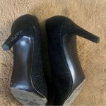 Stuart Weitzman Black Sparkle Heels Photo 2