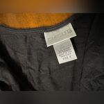 Chico's Black Crossover Front Sleeveless Rayon Maxi Dress Size 0 US Small Photo 6