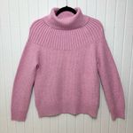 J.Crew Turtleneck Pink Cozy Soft Barbie Winter Sweater Size S Photo 1