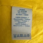 Boden Yellow Polka Dot Swishy Dress Full Skirt Cap Sleeve Tall Size 6 Long L White Photo 8