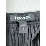EXPRESS Black Pleated Layered Square Neck Tank Top Size Small NWT Photo 3