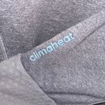 Adidas 🏃🏼♀️ Running Grey 1/4 Zip Athletic Fleece ClimaHeat Jacket🏃🏼♀️ ~med Photo 8