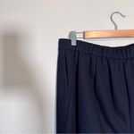 Eileen Fisher  Black Casual Straight Leg Trouser Dress Pants Womens M Classic Photo 4