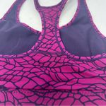 Moving Comfort  Switch it up Racer sports bra in Currant Woven size M Medium NWT Photo 3