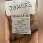 Chadwick's Vintage   100% Suede Western Leather Bootcut 8P Pant Photo 2