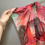 Dolores Promesas Marble Satin Mini Dress Women’s EU 42 party formal going out Pink Size M Photo 2