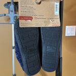 Dearfoams NIP  Memory Foam Peacoat Blue Women’s Slippers Size Medium 7-8 Photo 3