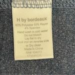 H by Bordeaux  Blue Navy Soft Boat Neck Dolman Long Sleeves SZ L Photo 5