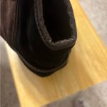 TIGNANELLO Leather Suede Hobo Shoulder Bag Purse Brown Women's Satchel Photo 6