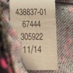 Athleta Patterned Cropped Leggings Black Pink Size XSmall Photo 3